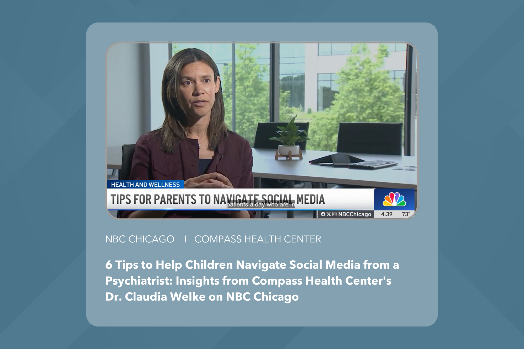 Video: 6 Tips for Parents to Help Children Navigate Social Media from a Psychiatrist - Compass Health Center