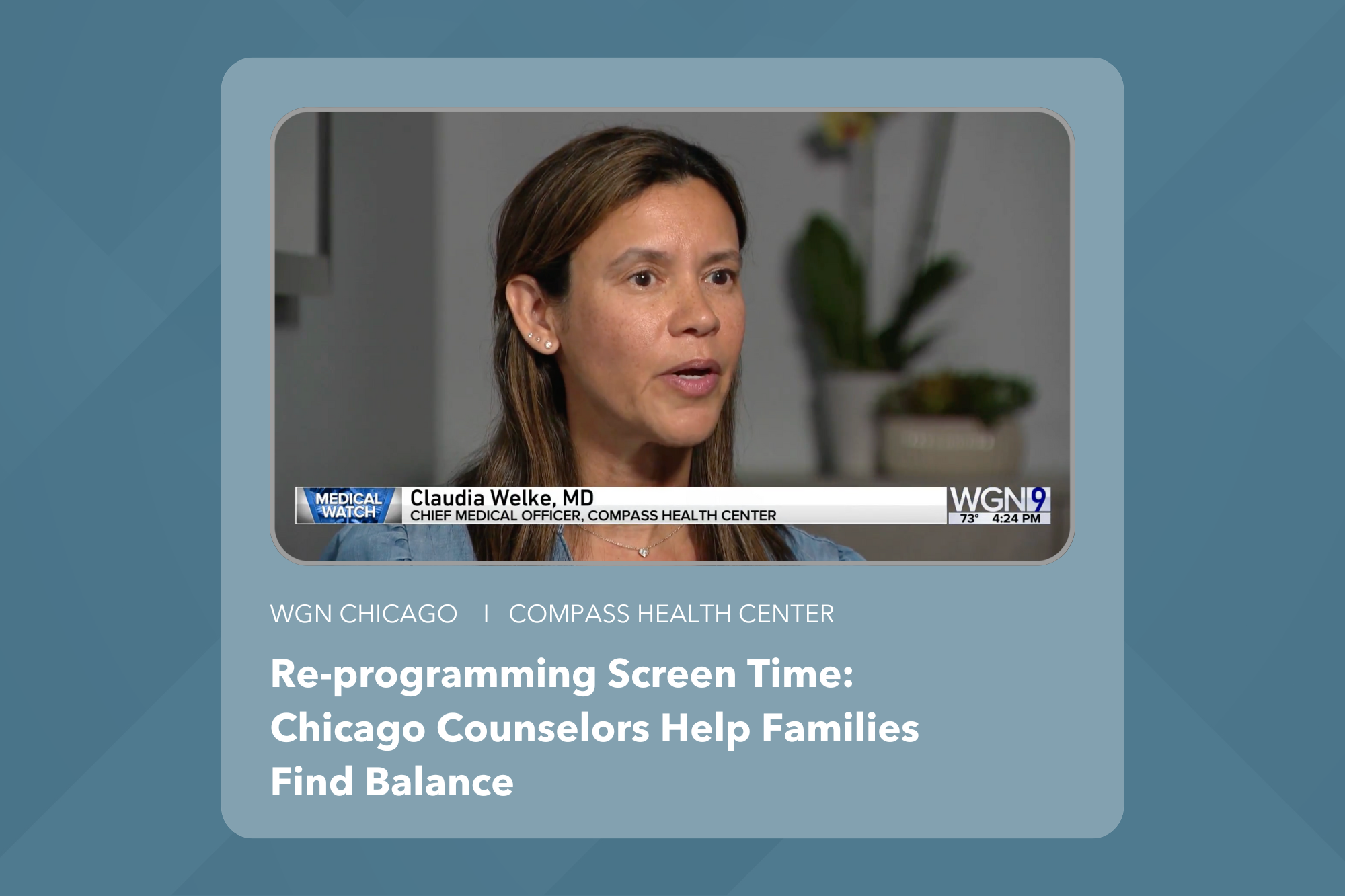 Re-programming Screen Time: Chicago Counselors Help Families Find Balance  - Compass Health Center