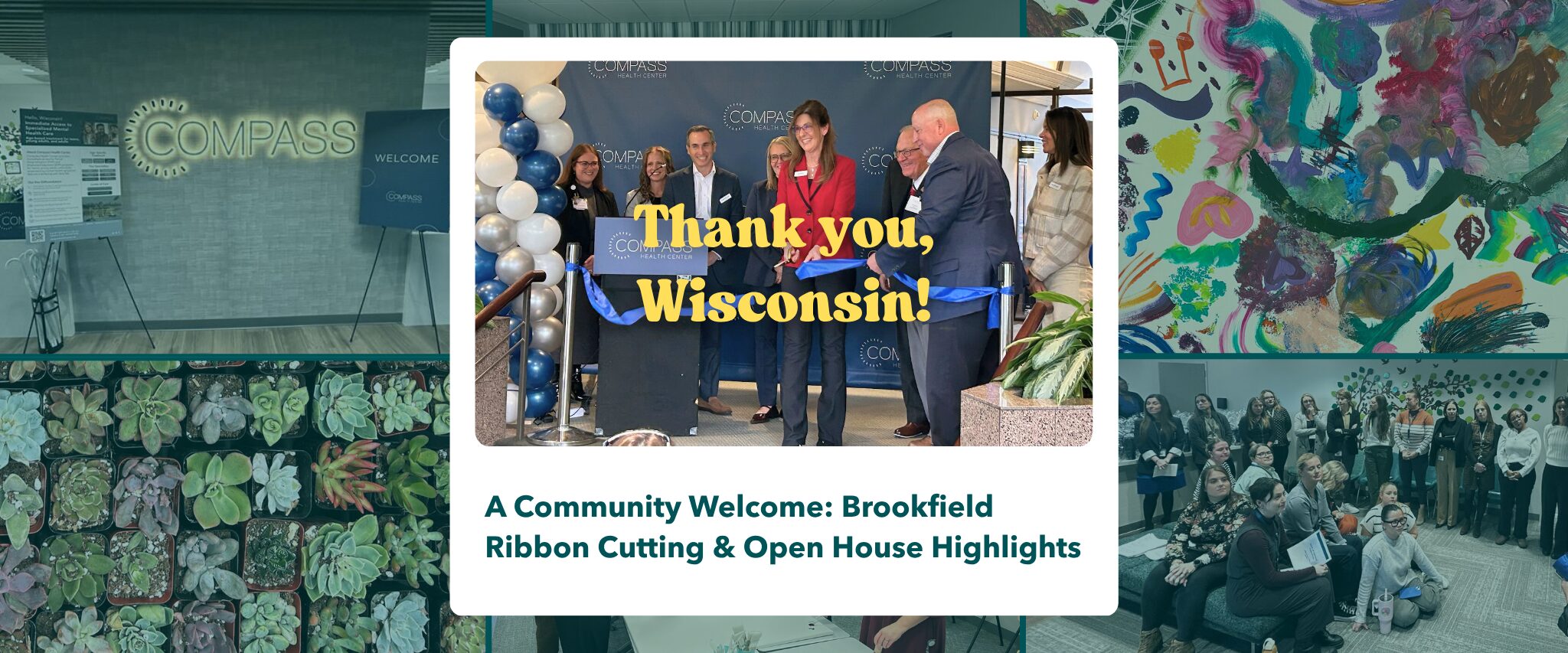 Compass Health Center Celebrates Brookfield, WI Grand Opening, Partnering with the Community to Expand Access to Mental Health Care 