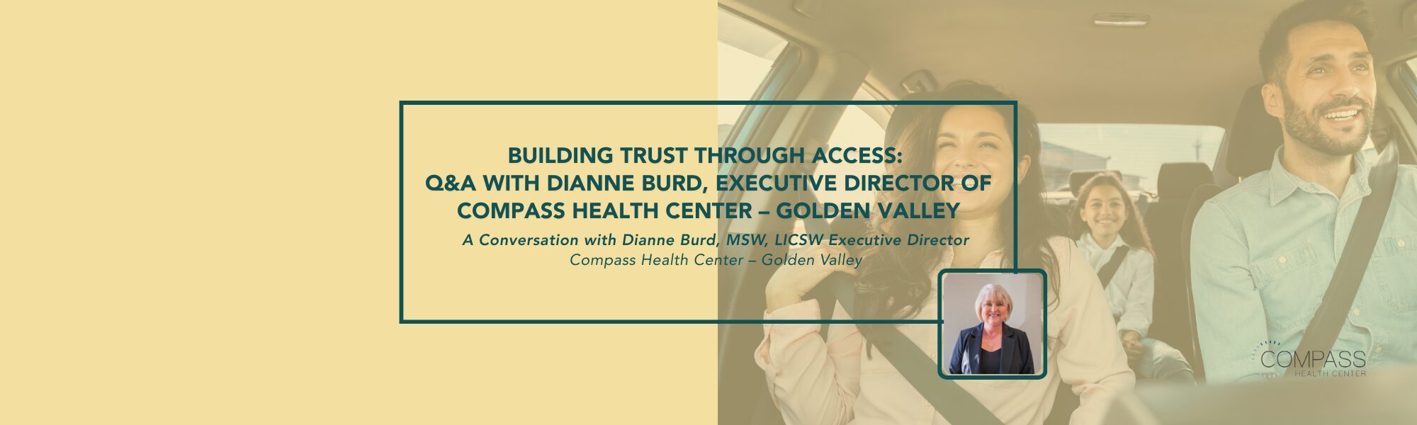 Building Trust Through Access: Q&A with Dianne Burd, Executive Director of Compass Health Center Minneapolis 