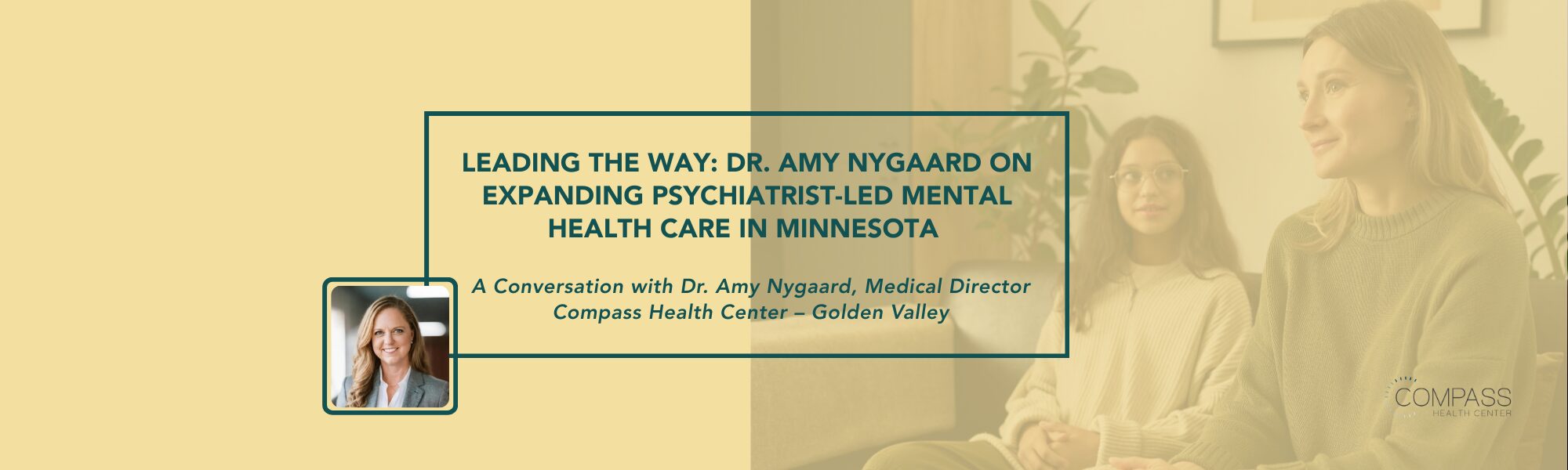 Leading the Way: Dr. Amy Nygaard on Expanding Psychiatrist-Led Mental Health Care in Minnesota 